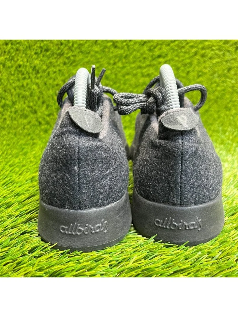 Allbirds Wool Runners Mens Size 9 Black Athletic Running Walking Shoes Sneakers